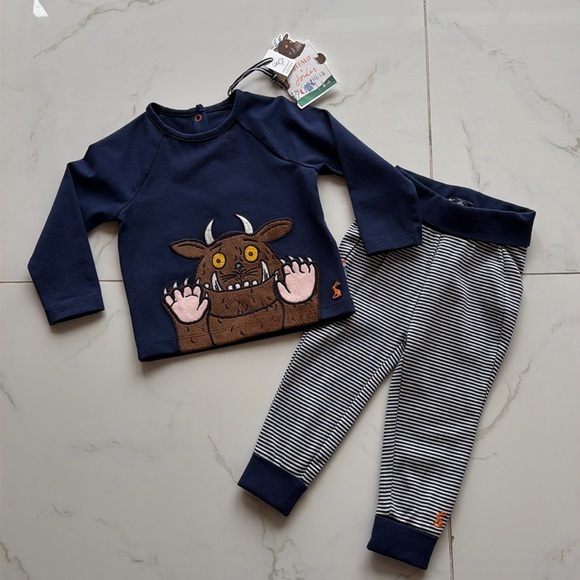 Gruffalo x Joules Set 9-12m organic cotton